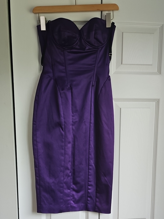D&G Dresses & Skirts - D&G Purple Satin Dress